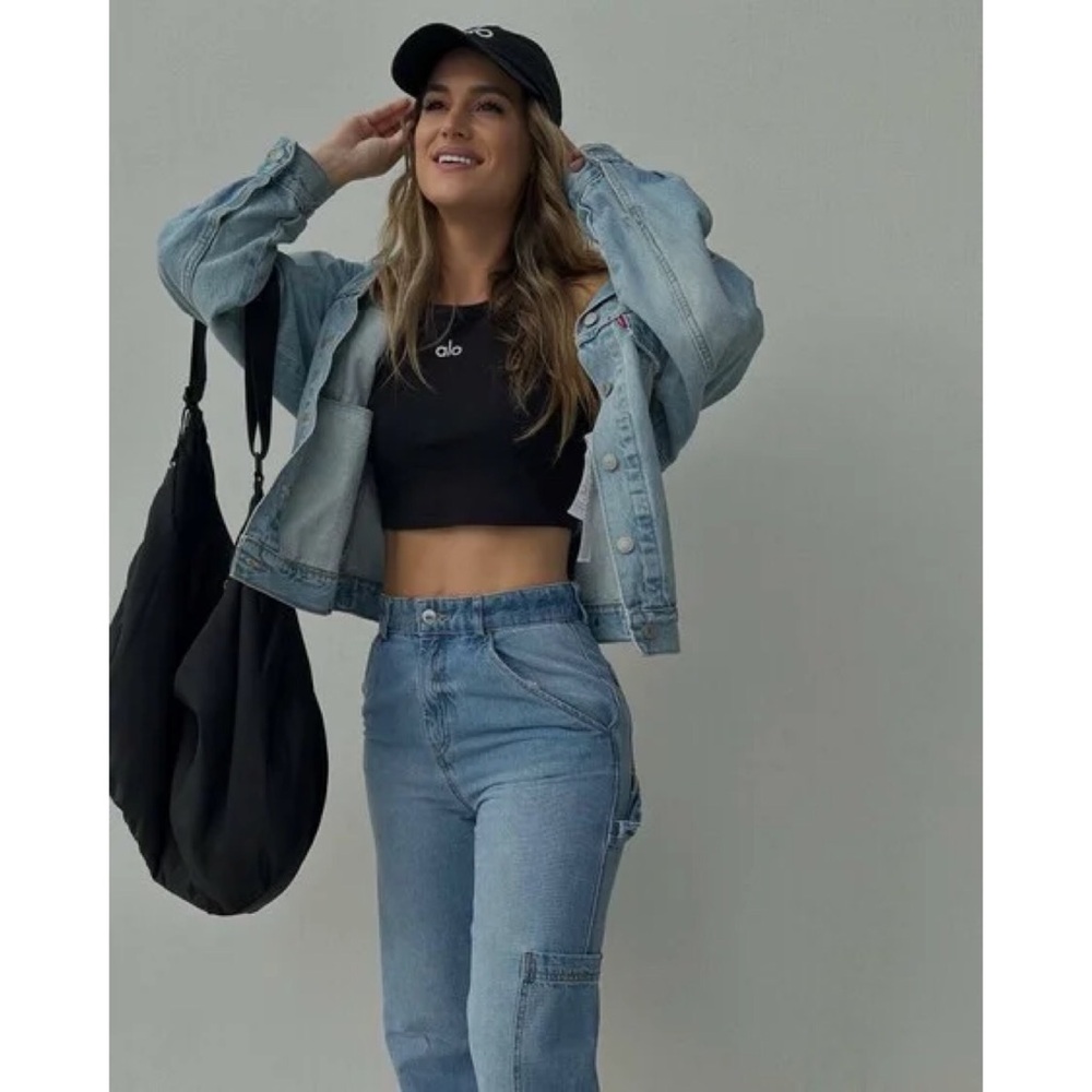 Alo Yoga Off-Duty Cap Black/White - Picture 8 of 16